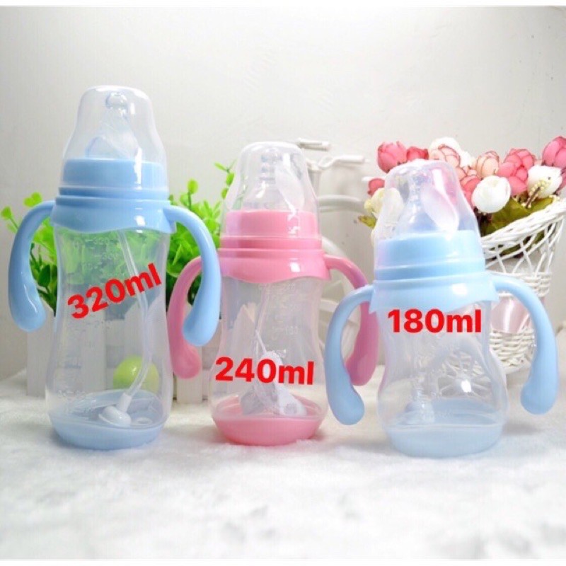 Bình sữa cảm ứng nhiệt (báo nóng) 180ml/240ml/320ml