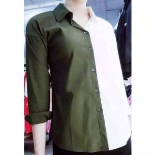 Áo sơ mi chất vải kate lụa
