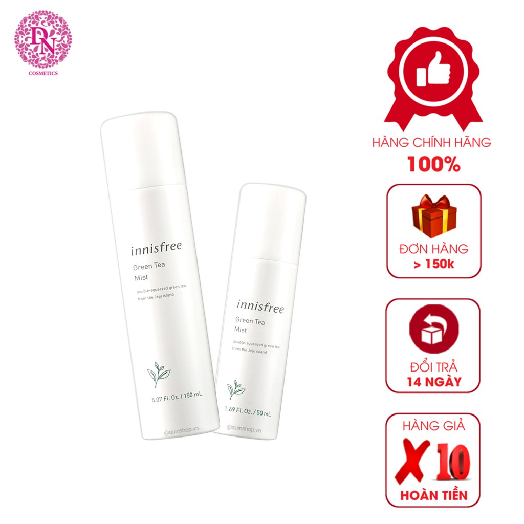 Xịt khoáng innisfree trà xanh