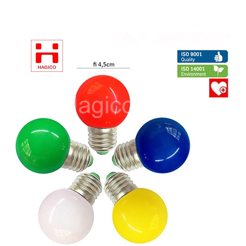 Bóng đèn LED BULB tròn 1W Rạng Đông