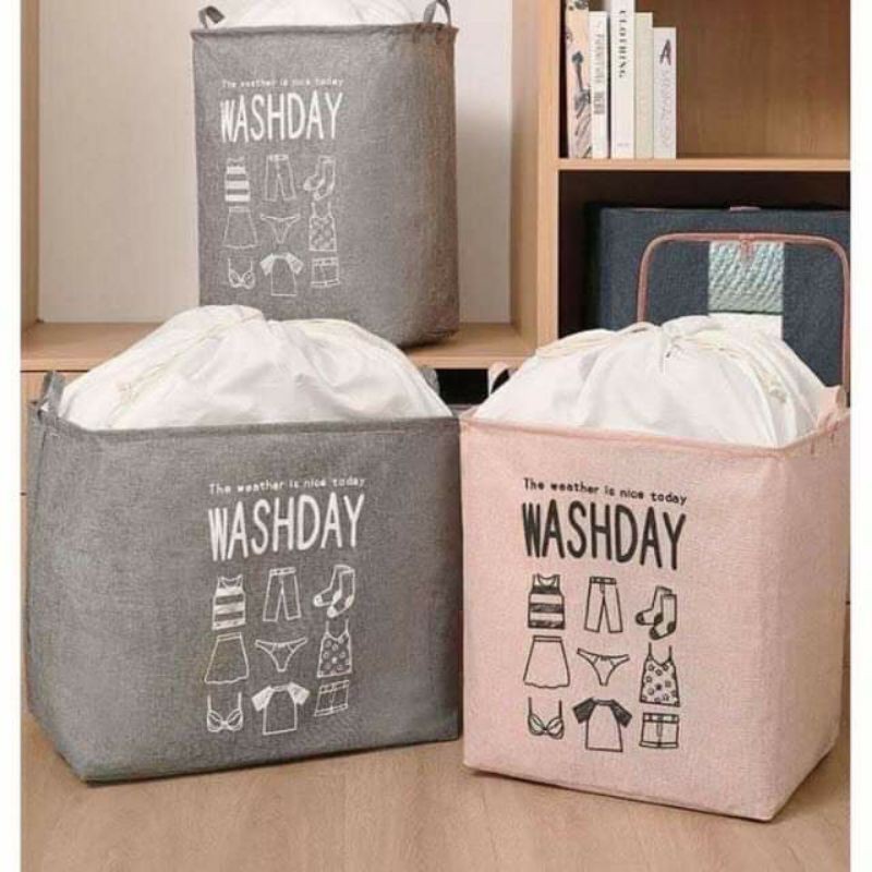 RẺ NHẤT SHOPEE ĐỰNG CHĂN WASHDAY - ĐỔ BUÔN SLL TÚI ĐỰNG ĐỒ WASH DAY