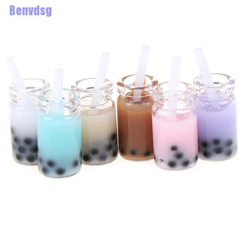 Bộ 3 Ly Trà Sữa Mini Tỉ Lệ 1: 12 Trang Trí Nhà Búp Bê