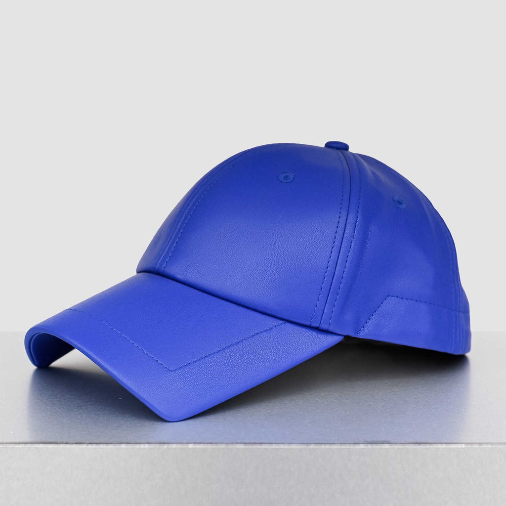 Mũ lưỡi trai vuông có dây rút Square Leather Curve Cap