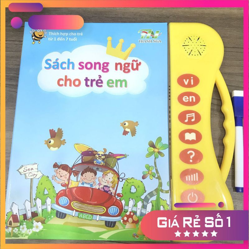 🔥🔥🔥 Xả kho SÁCH ĐIỆN TỬ HỌC SONG NGỮ tiếng anh cho trẻ em📣📣