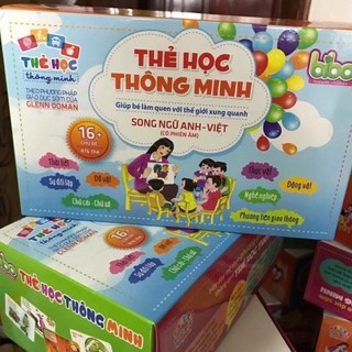 Bộ thẻ học thông minh cho bé
