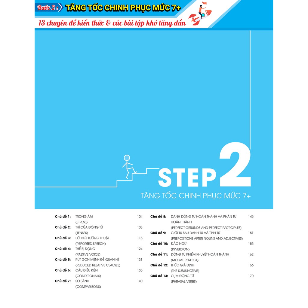 Sách 3 STEP – Tiết lộ bí quyết 3 bước đạt điểm 8+ Tiếng Anh