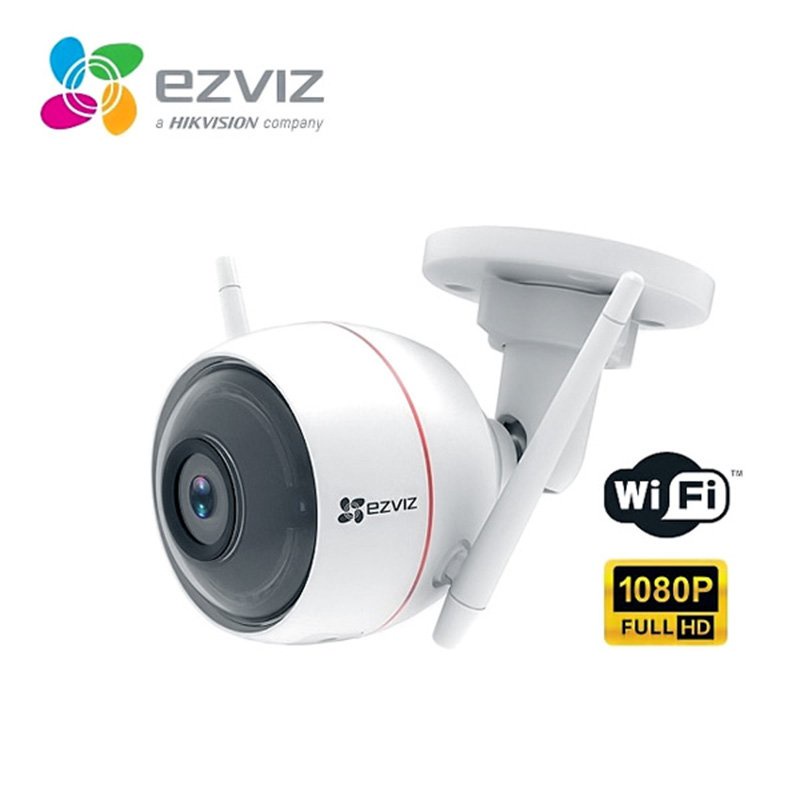 Camera wifi Ezviz Ngoài Trời C3W Có Còi Hú , Đàm thoại 2 chiều, Phát hiện chuyển động, FullHD