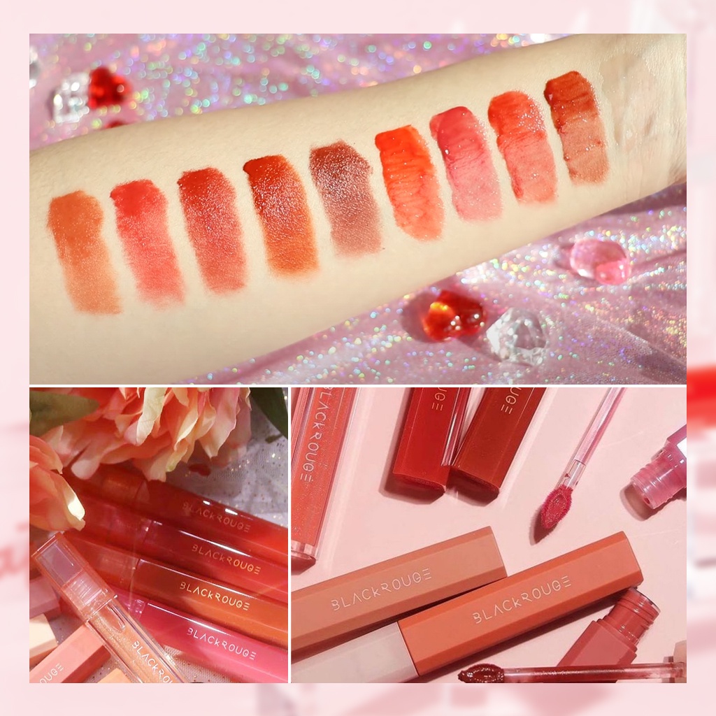 Son tint nhung nước BLACK ROUGE Half N Half tùy chọn