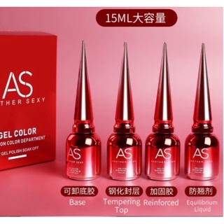 Base(liên kết) sơn gel AS 15ml chai đỏ