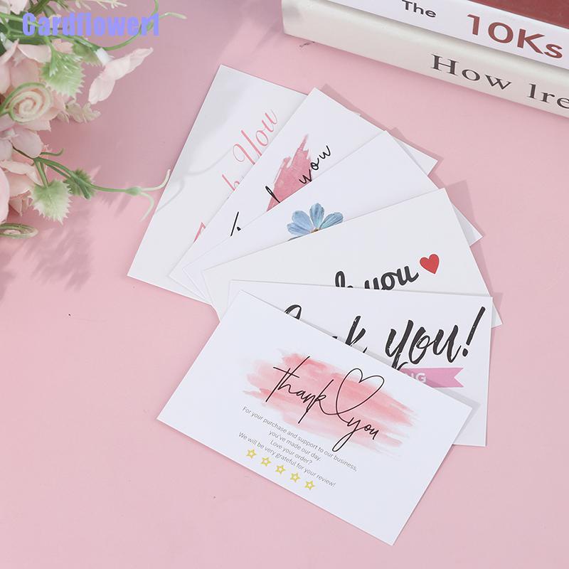 Set 30 tấm thẻ in chữ Thank You độc đáo xinh xắn dùng trang trí