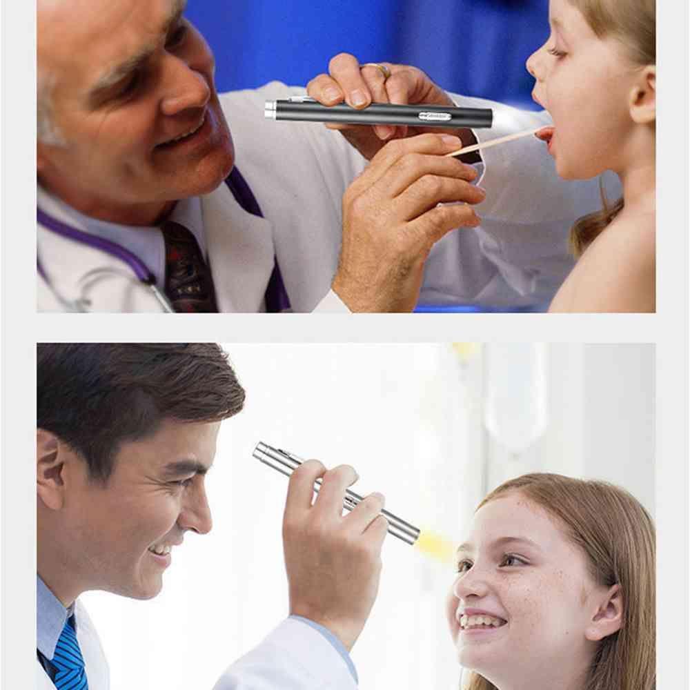 PISTA Bút Đèn Y Tế Hai Đầu Chuyên Dụng Cho Bác Sĩ / Y Tá