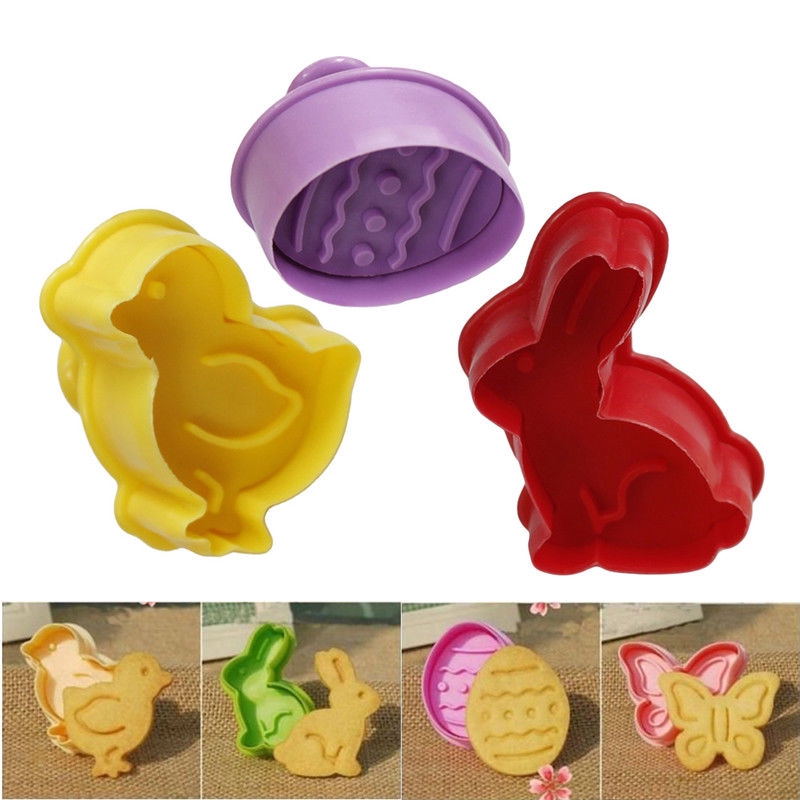 4 Khuôn Làm Bánh Hình Động Vật