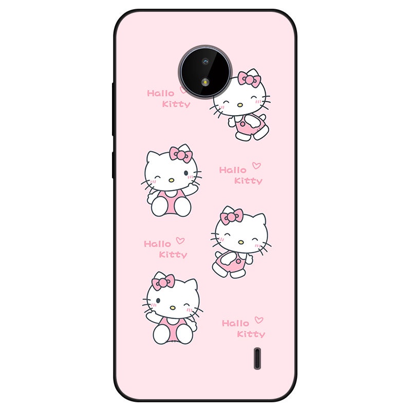 Ốp điện thoại TPU mềm in hình hoạt hình dễ thương cho Nokia C20 NokiaC20 Nokia C10