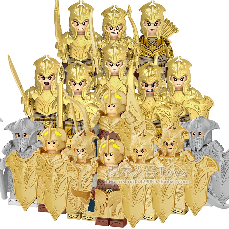 Bộ Đồ Chơi Lego Lắp Ráp Mô Hình Nhân Vật Người Lính Elf KT1050 X0315