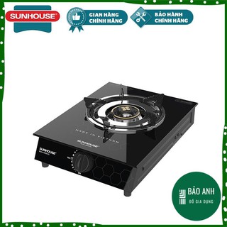 Bếp Gas, Bếp Ga Đơn Sunhouse SHB215-EC Đầu Đốt Bằng Đồng Thau, Công Nghệ Mới Giúp Tiết Kiệm Gas, An Toàn