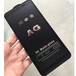 Kính cường lực Galaxy A9 2018 /A950 full nhám chống van tay
