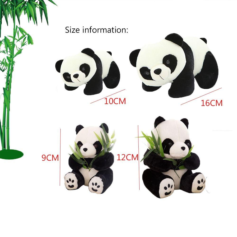 Gấu Trúc Nhồi Bông 1 9 / 10 / 12 / 16cm Dành Cho Bé