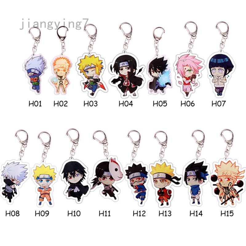 Móc khóa hình nhân vật hoạt hình Naruto đáng yêu