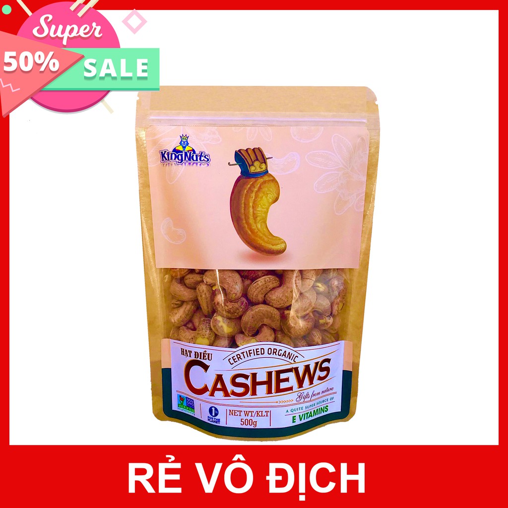 500 Gram Hạt Điều KingNuts