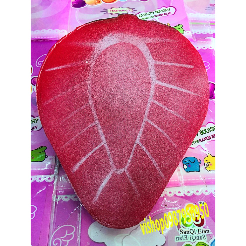 Squishy nửa quả hoa quả khổng lồ dưa hấu xoài dâu cam mềm mịn đàn hồi giải tỏa căng thẳng