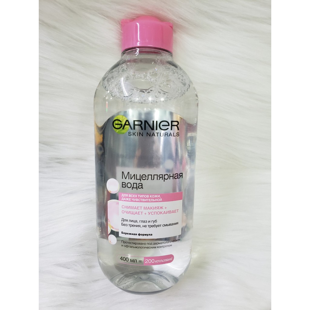 Nước tẩy trang Garnier Micellar