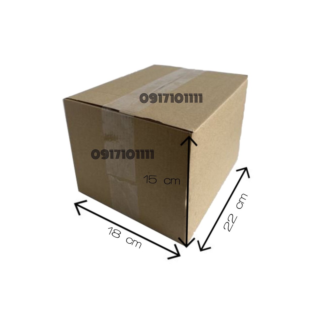 22x18x15 Hộp carton đóng gói hàng