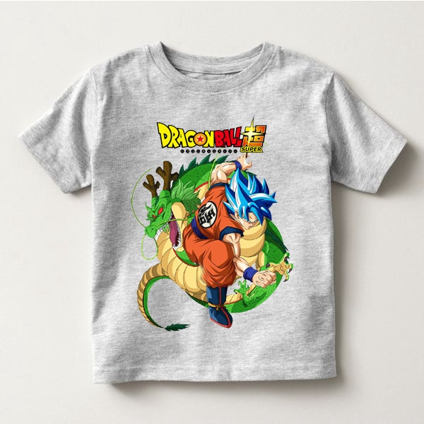 Áo songoku dragonball bé trai nhân vật anime