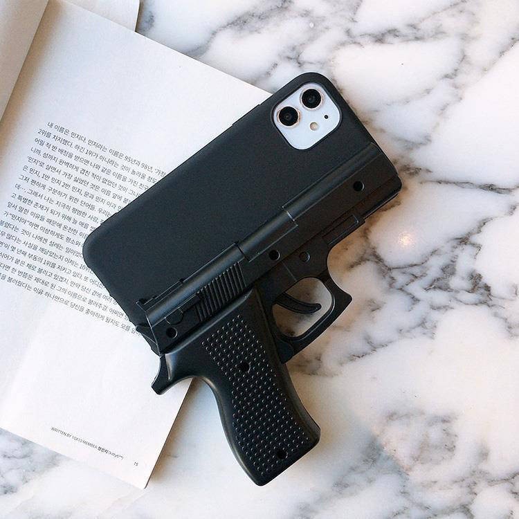 Hộp đựng điện thoại di động loại súng lục đồ chơi vui nhộn trí thun ngắn tay | BigBuy360 - bigbuy360.vn