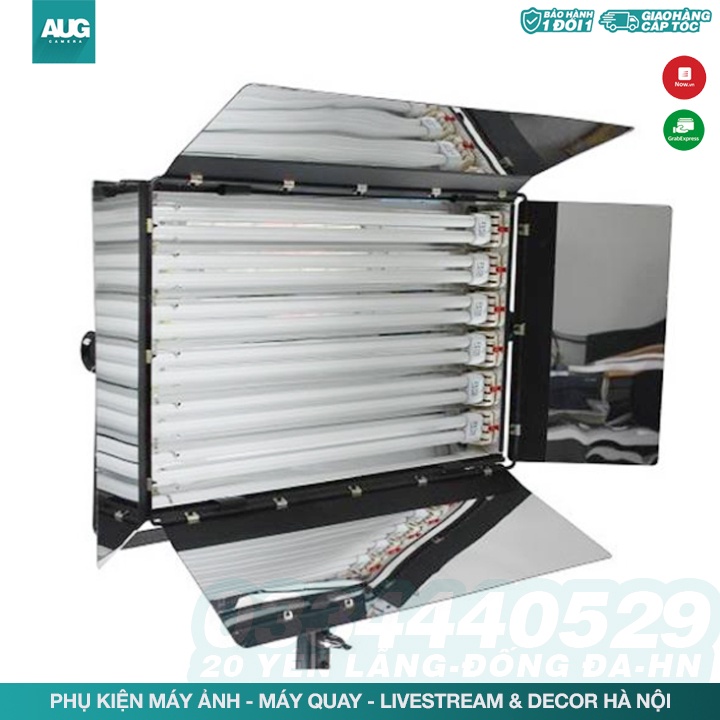 Đèn Kino 6 bóng Led 150w Ánh Sáng Trắng, Đèn Hỗ trợ quay phim, Live stream chuyên nghiệp - AUG Camera &amp; Decor Hà nội