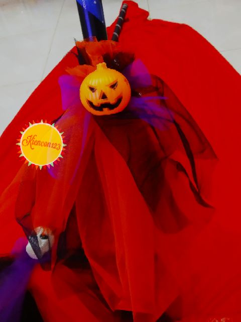 Chổi phù thủy siêu xinh. Hoá trang Halloween