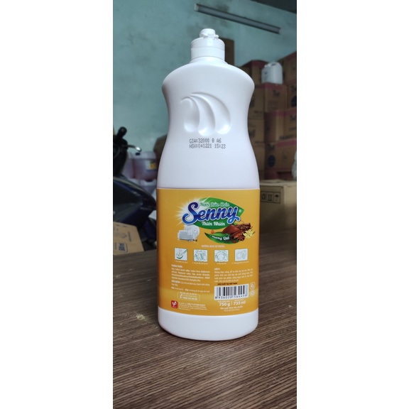 Nước rửa chén Senny 750g Hương Quế tự nhiên