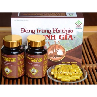 ✅ĐÔNG TRÙNG HẠ THẢO VINH GIA-Hộp 60 viên