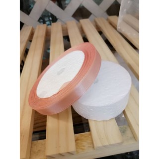 Cuộn ruy băng vải lụa bản 1cm dài 22 mét