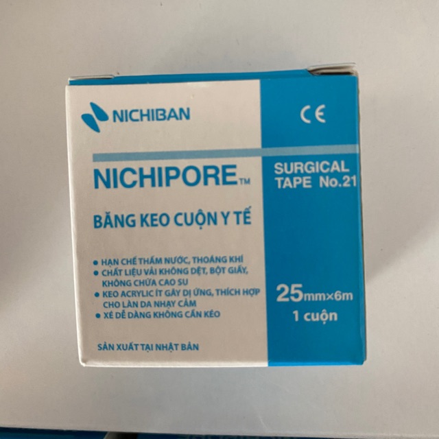 Băng keo Y Tế NHẬT BẢN NICHIPORE