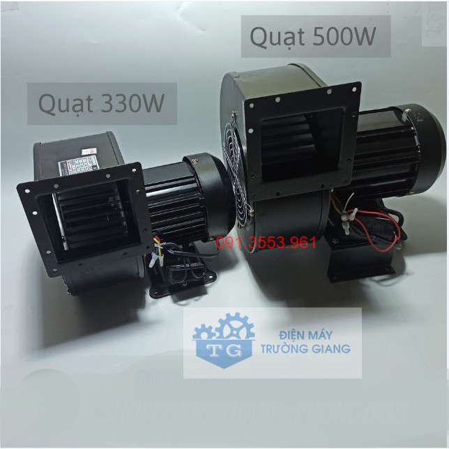 Quạt Sò - Quạt Sên Hút Ly Tâm 330W - 220V