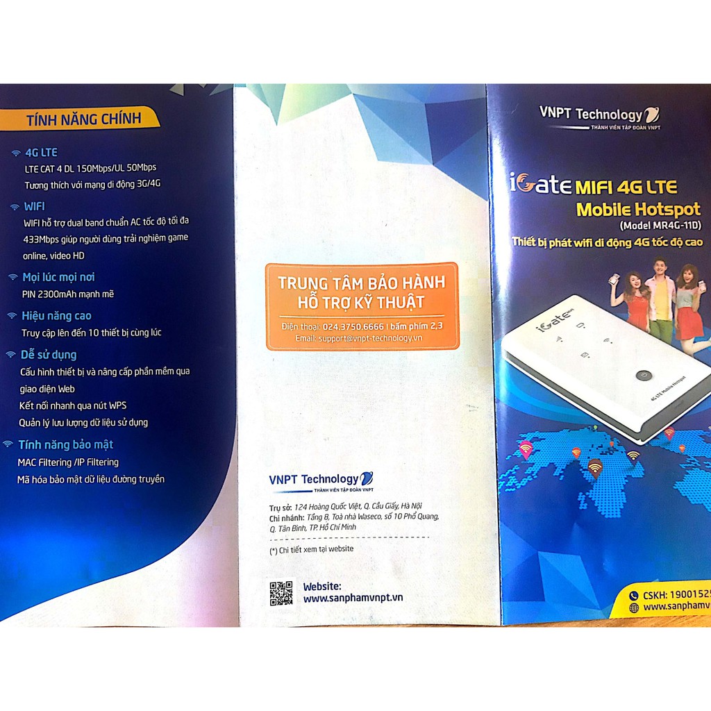 Bộ phát wifi 4G di động VNPT Vinaphone- chính hãng | BigBuy360 - bigbuy360.vn