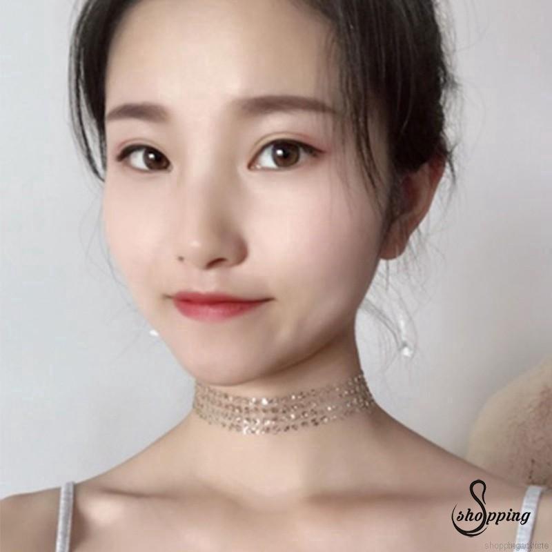Dây đeo cổ dạng lưới thời trang nữ