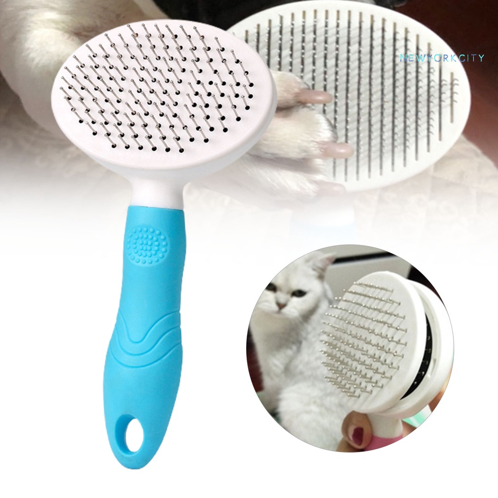 Lược Chải Lông Thú Cưng Có Tay Cầm Dài Tiện Lợi