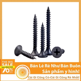 Vít đen- nhiều kích cỡ dễ dàng trong việc lựa chọn - chuyên dùng để bắn gỗ