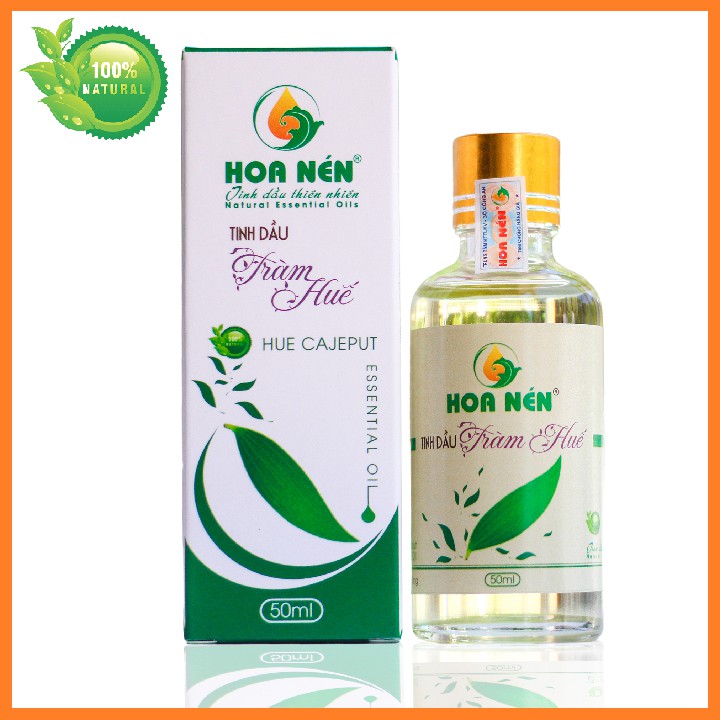 Tinh Dầu Tràm Huế nguyên chất 100% - đuổi muỗi và giữ ấm - 50ml