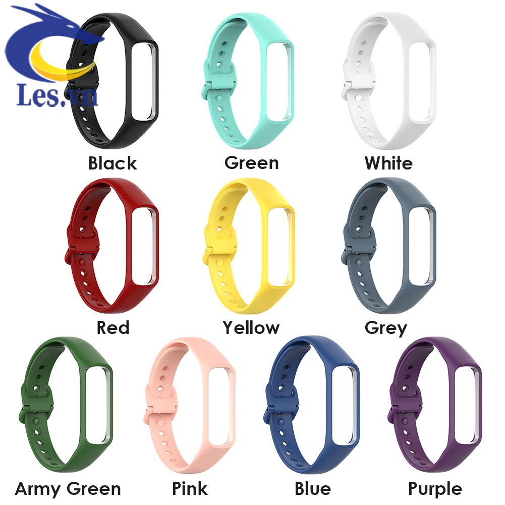 Dây đeo silicon thay thế cho đồng hồ thông minh Samsung Galaxy Fit-e R375 / Galaxy Fit2 SM-R220