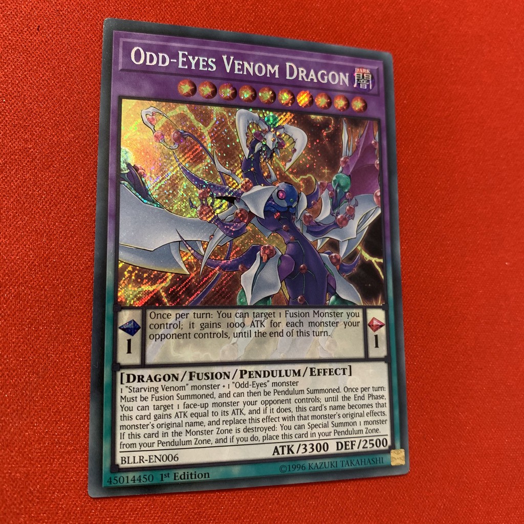 [EN][Thẻ Bài Yugioh Chính Hãng] Odd-Eyes Venom Dragon