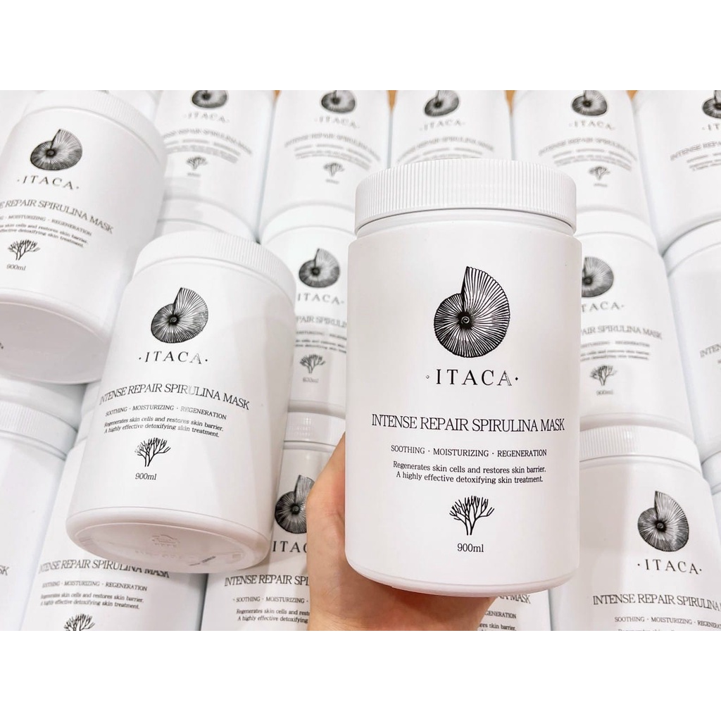 MẶT NẠ TẢO TƯƠI ITACA INTENSE REPAIR SPIRULINA MASK  - 10164