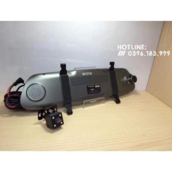 [Giảm giá]  Camera hành trình treo gương E62 đa năng quay 2 camera ADAS l | BigBuy360 - bigbuy360.vn