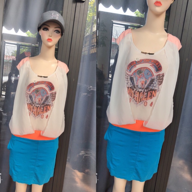 Đầm suông kiểu độc lạ combo