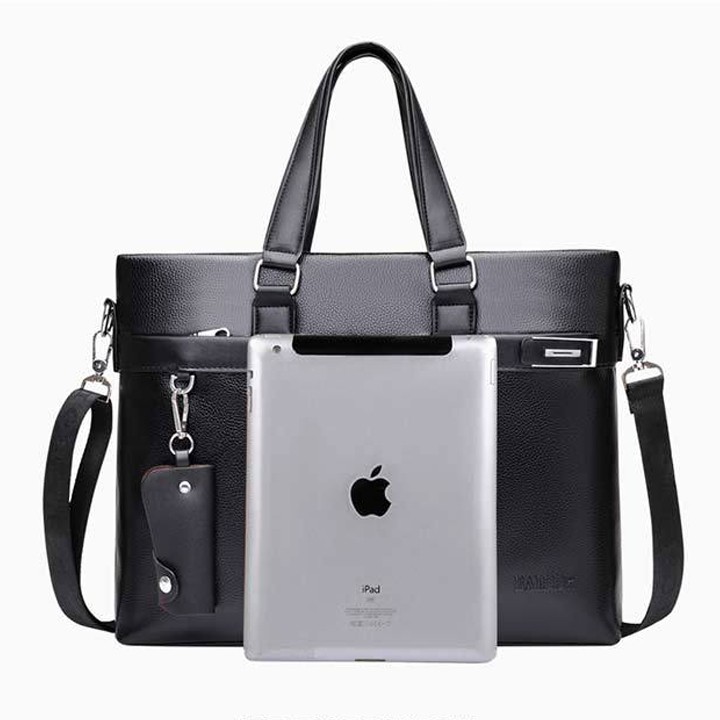 Túi xách công sở nam, túi xách laptop nam hàng Quảng Châu da cao cấp - QC185