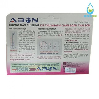 Test Thử Thai HCG - Abon (hộp /50 test)