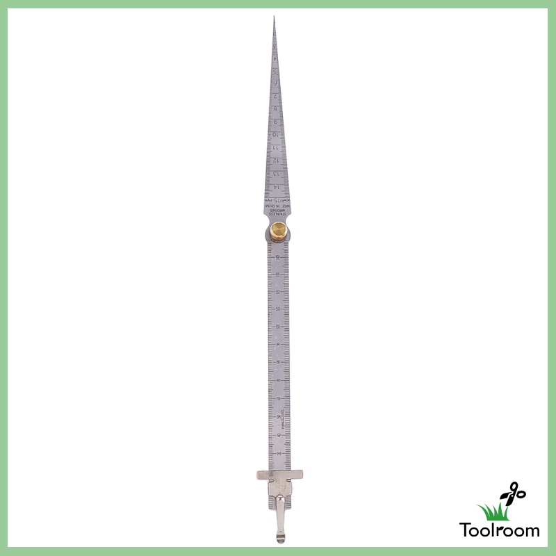 Dụng Cụ Đo Lường 2 Trong 1 Kích Thước 0-15mm Chuyên Dụng Làm Mộc