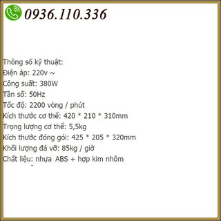 Máy bào đá 2 lưỡi thế hệ mới cs380w
