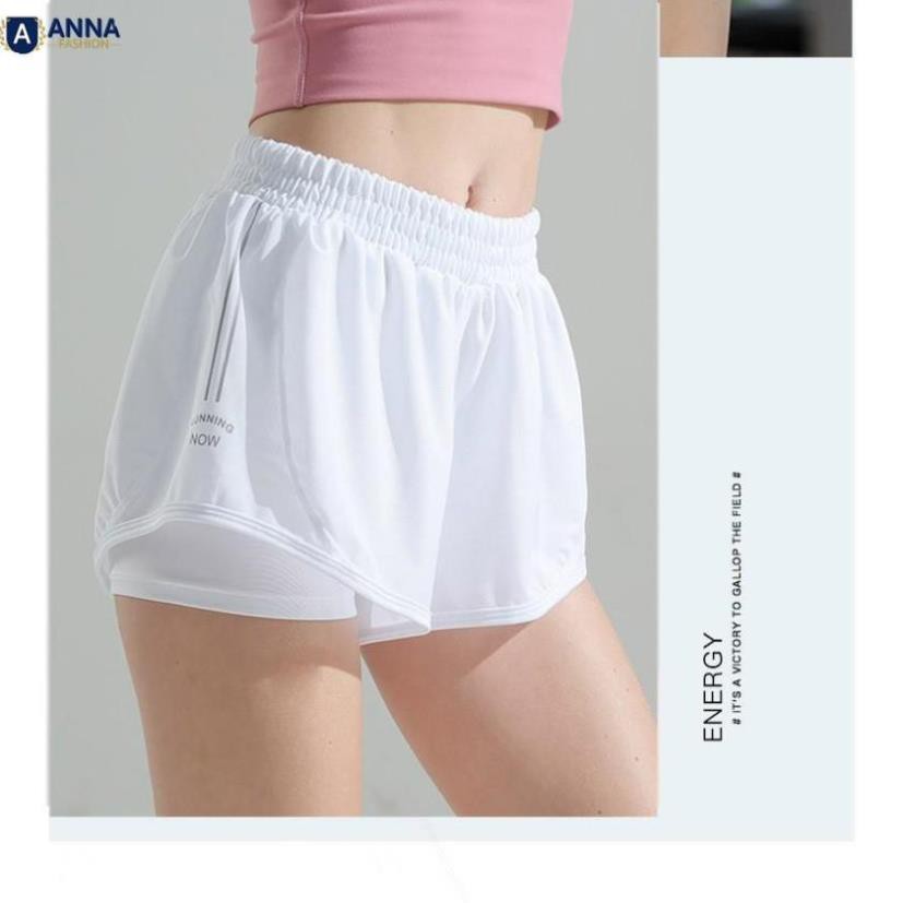 Quần tập gym , yoga , aerobic nữ siêu đẹp vải si co giãn 2 lớp thời trang nữ Anna ( Hình Shop Tự Chụp) sexy *